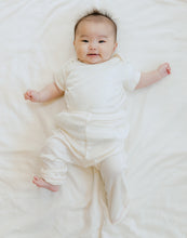 画像をギャラリービューアに読み込む, シルク100%半袖ロンパース