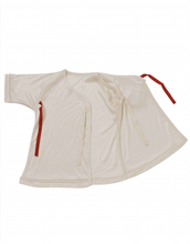 画像をギャラリービューアに読み込む, シルク100%新生児短肌着