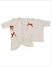 画像をギャラリービューアに読み込む, シルク100%新生児コンビ肌着