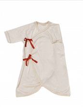 画像をギャラリービューアに読み込む, シルク100%新生児コンビ肌着