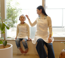 画像をギャラリービューアに読み込む, エプロン【フレア】