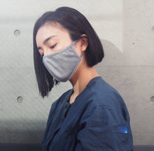 画像をギャラリービューアに読み込む, 洗濯機で洗えるシルクマスクtamamonoMシルバー