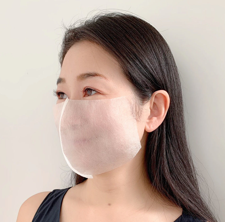 ヘアサロン専用 シースルー　貼るマスク | エレグランス実用新案取得済！